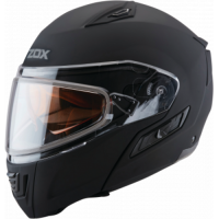 ZOX Шлем снегоходный Condor с электроподогревом Черный матовый в Москве